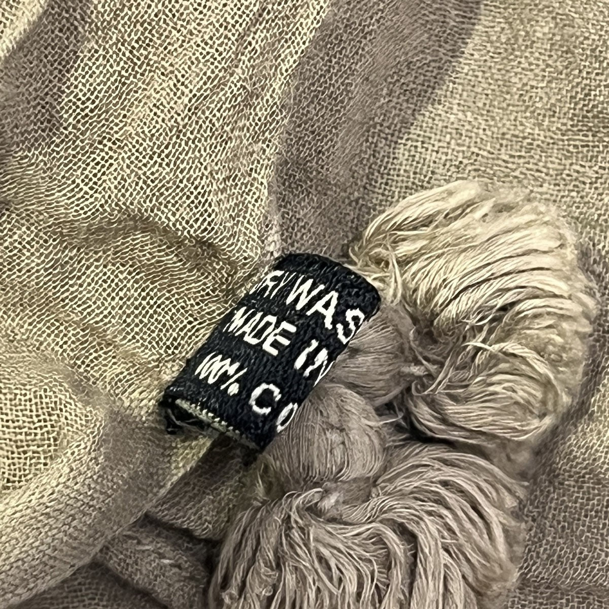 tricot COMME des GARCONS 大判ストールTO-K402 古着・中古-5枚目のアイテム画像