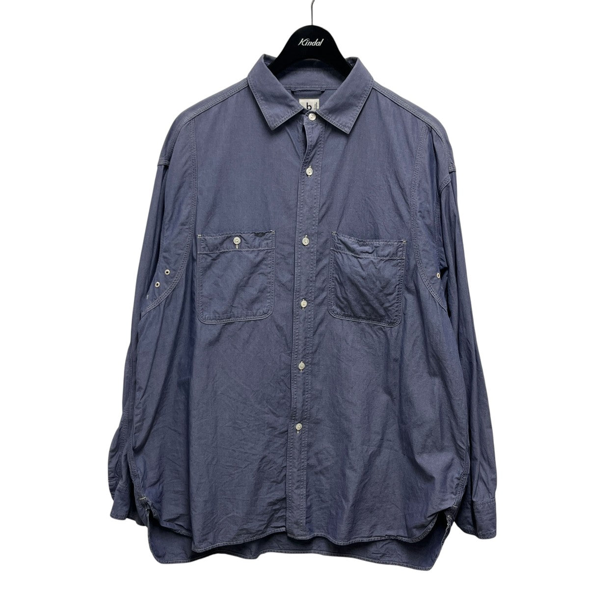 blurhms ROOTSTOCK Classic Chambray Work ShirtROOTS21F7 古着・中古-1枚目のアイテム画像