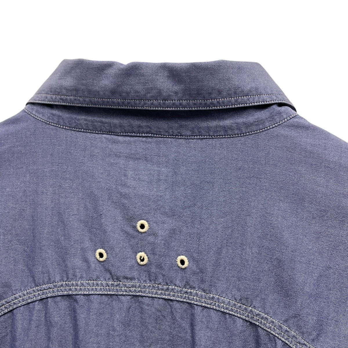 blurhms ROOTSTOCK Classic Chambray Work ShirtROOTS21F7 古着・中古-3枚目のアイテム画像