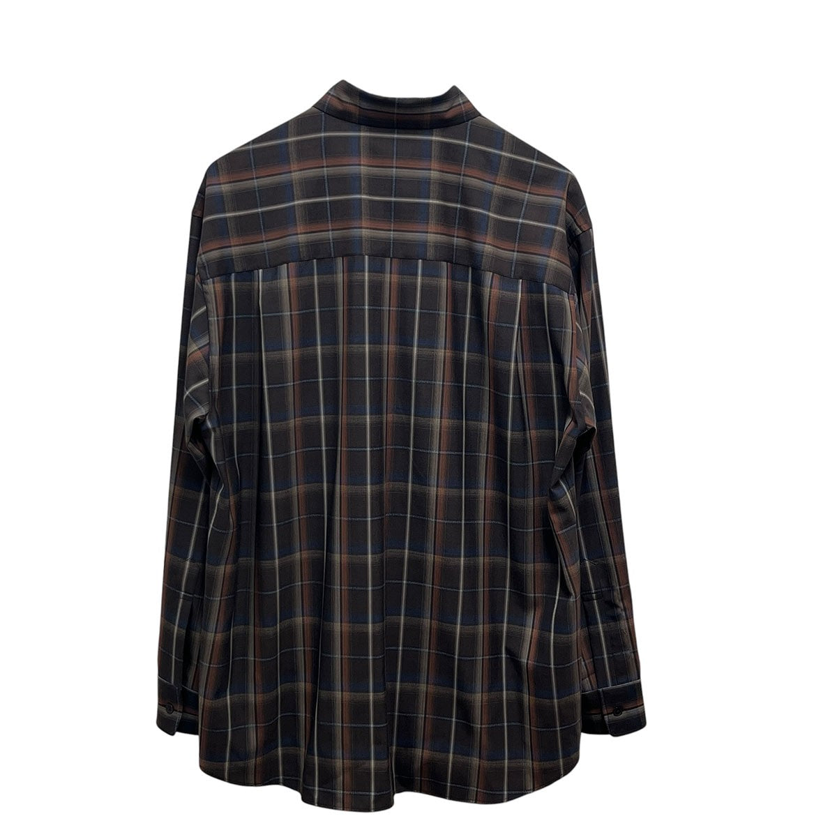 AURALEE SUPER LIGHT WOOL CHECK SHIRTA24SS01LC 古着・中古-2枚目のアイテム画像
