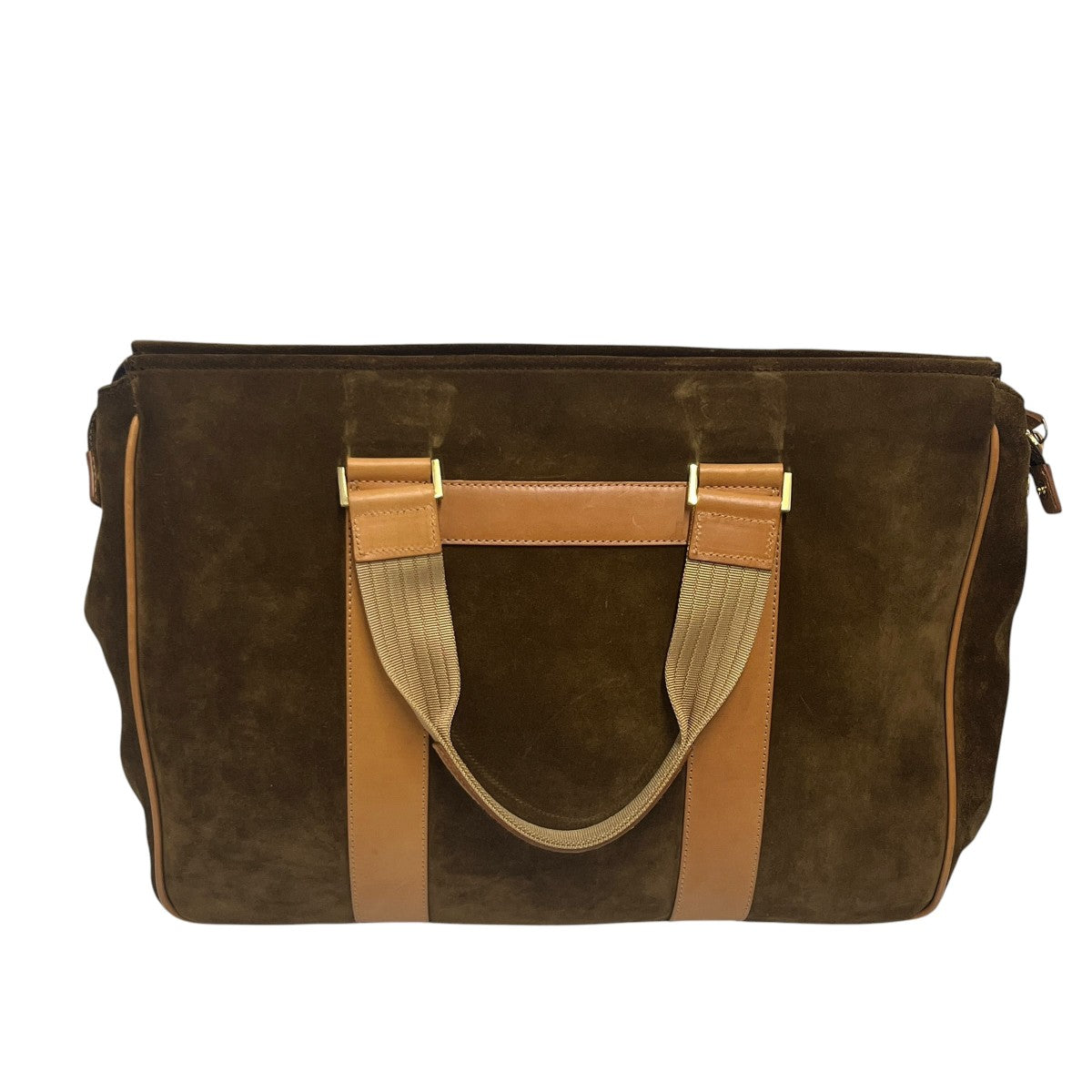 Salvatore Ferragamo スエードビジネスバッグ 古着・中古-2枚目のアイテム画像