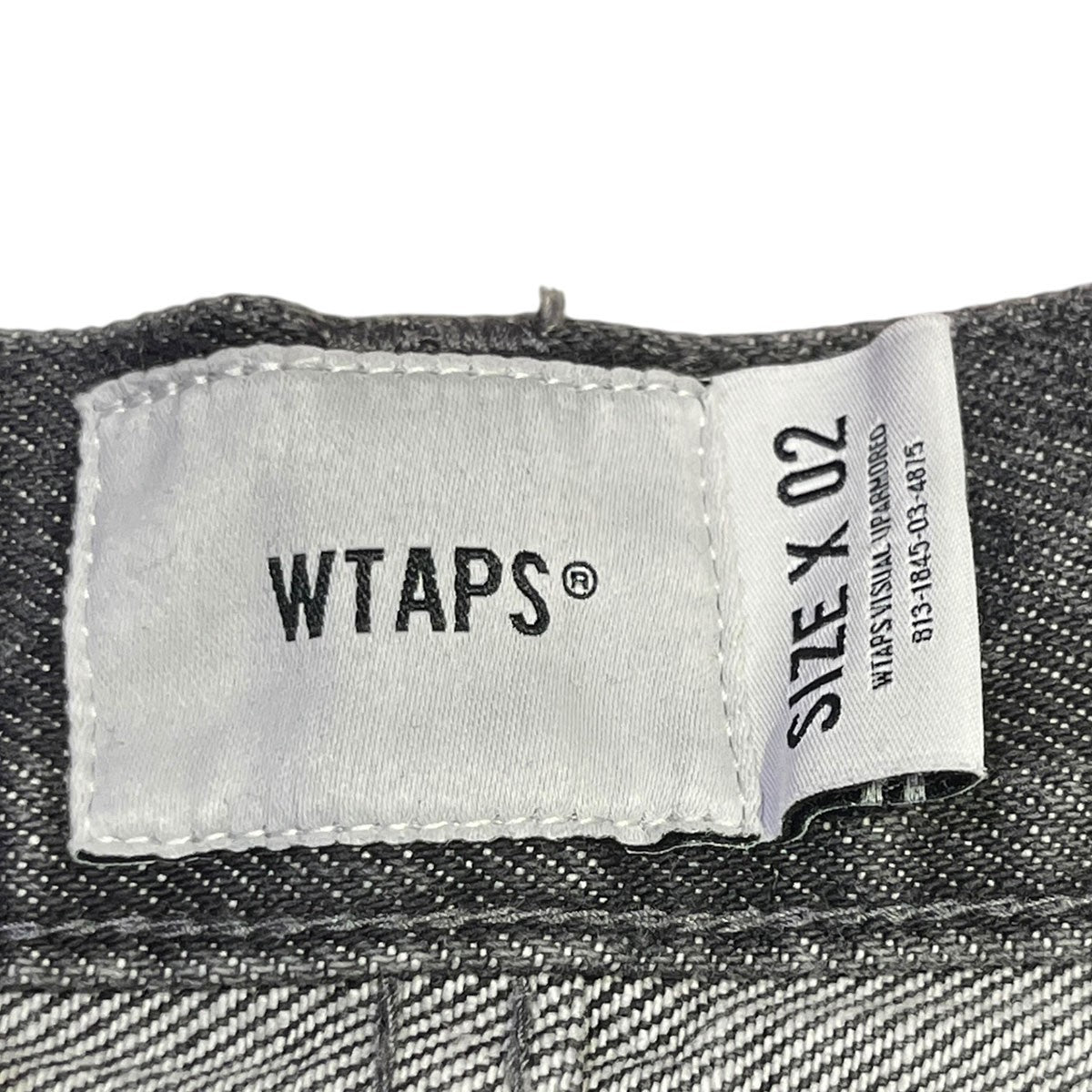 WTAPS 26SSBLUES STRAIGHT TROUSERS COTTON． DENIM261WVDT-PTM04 古着・中古-6枚目のアイテム画像