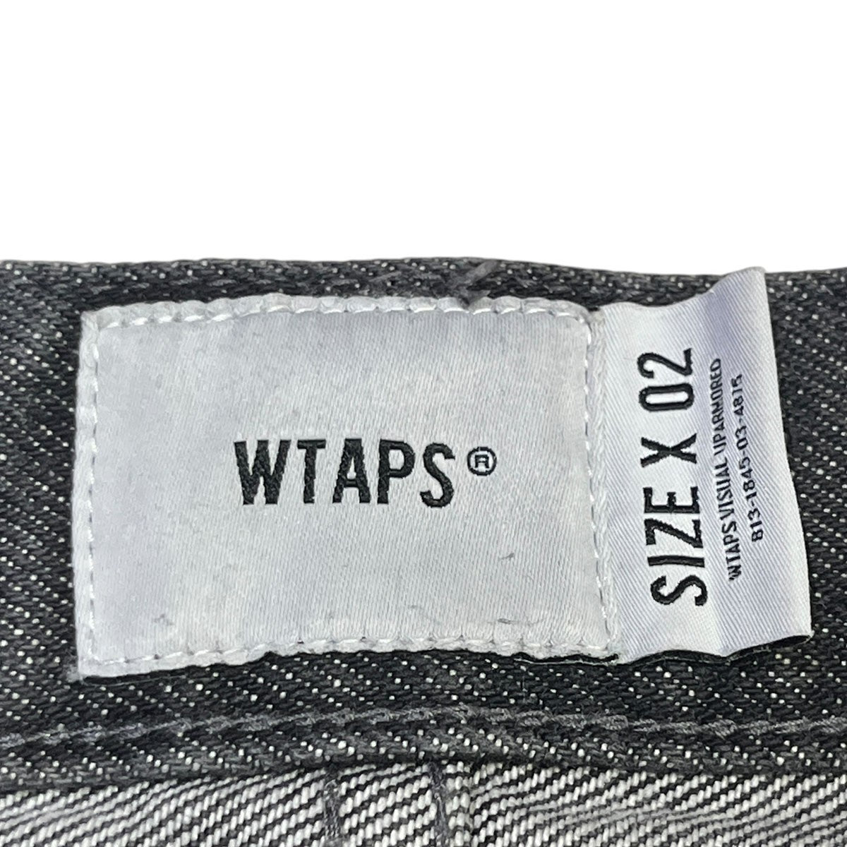 WTAPS 26SSBLUES STRAIGHT TROUSERS COTTON． DENIM261WVDT-PTM04 古着・中古-4枚目のアイテム画像