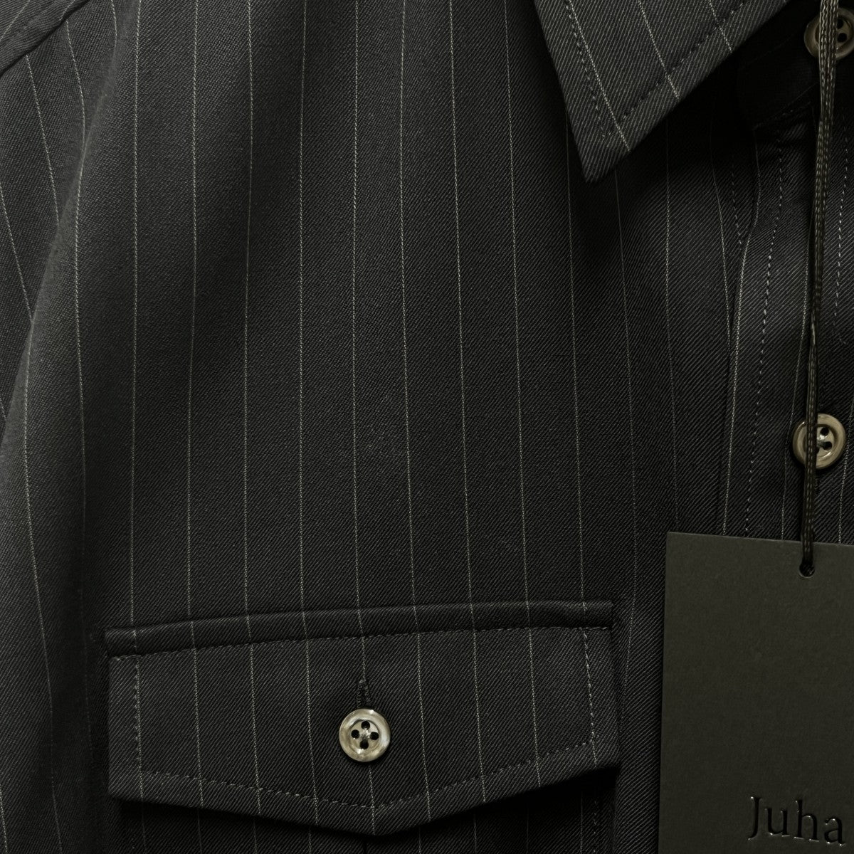 juha 26SSPINSTRIPE WESTERN SHIRT 古着・中古-5枚目のアイテム画像