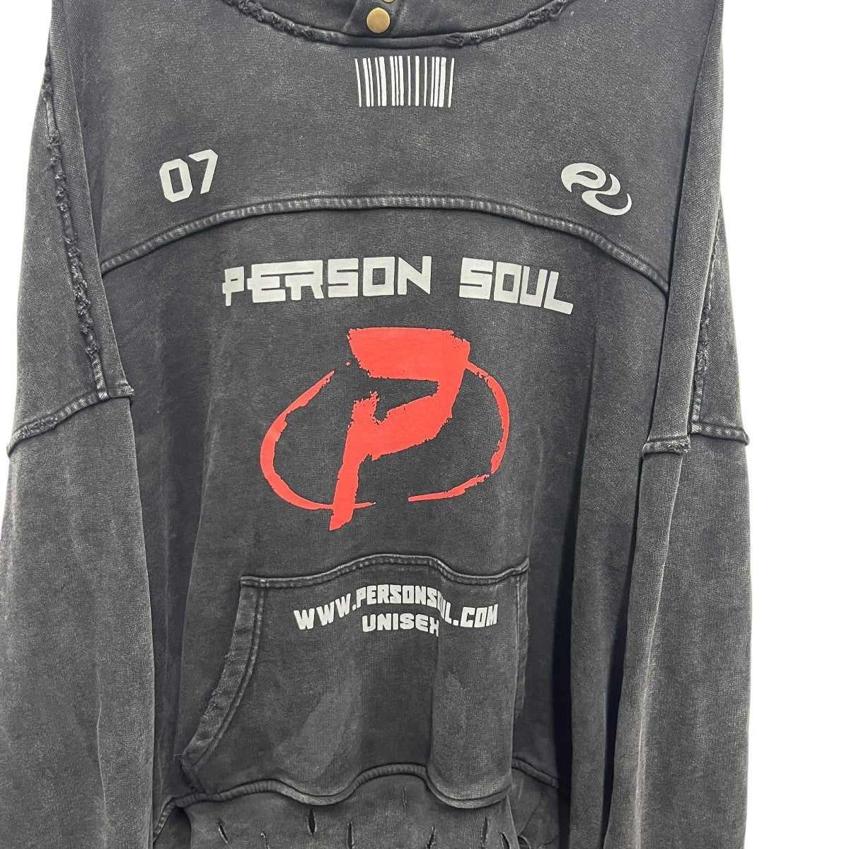 personsoul ウォッシングダーティパーカー 古着・中古-3枚目のアイテム画像