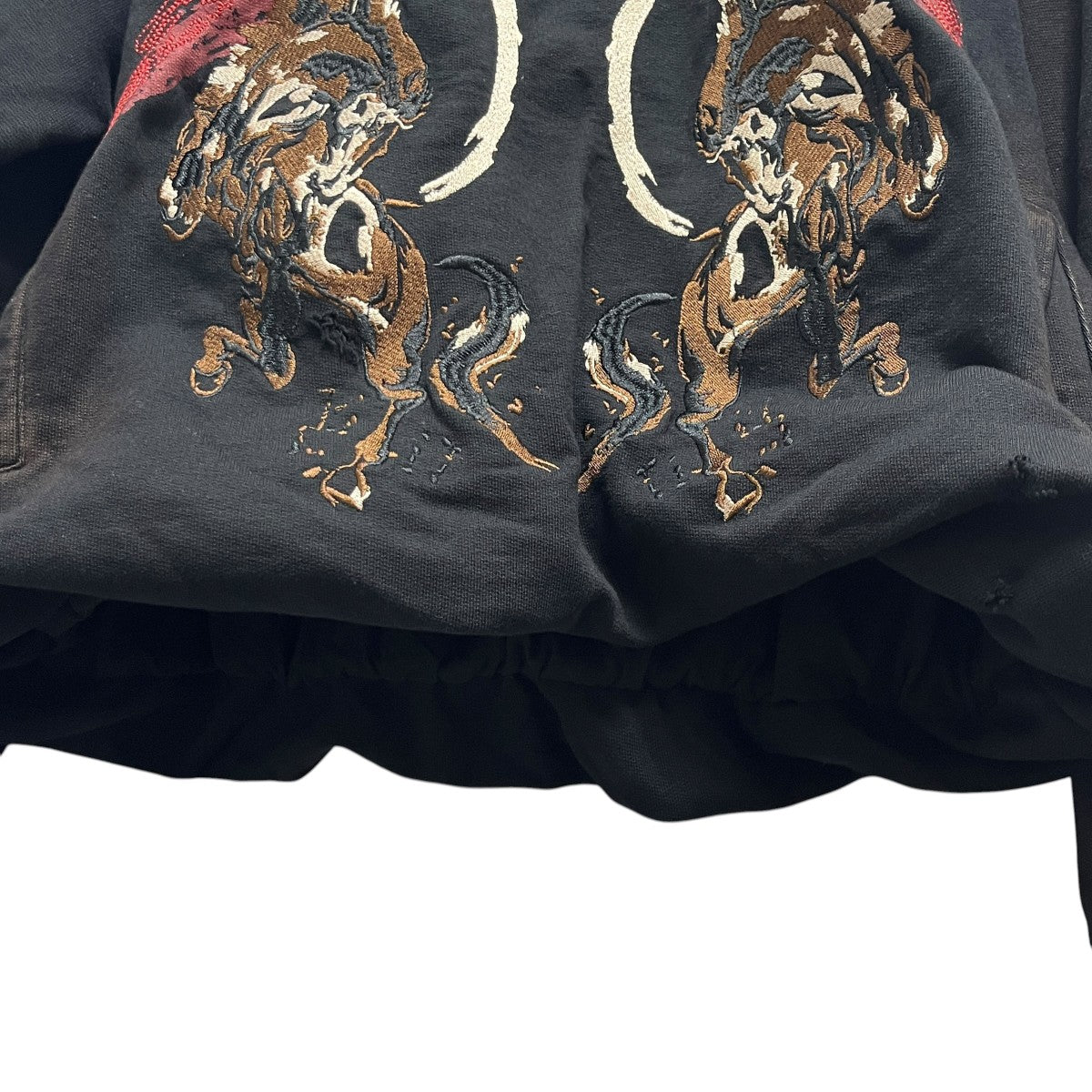 personsoul HORSE PRINT＆SUN TOTEM HOODIE 古着・中古-7枚目のアイテム画像