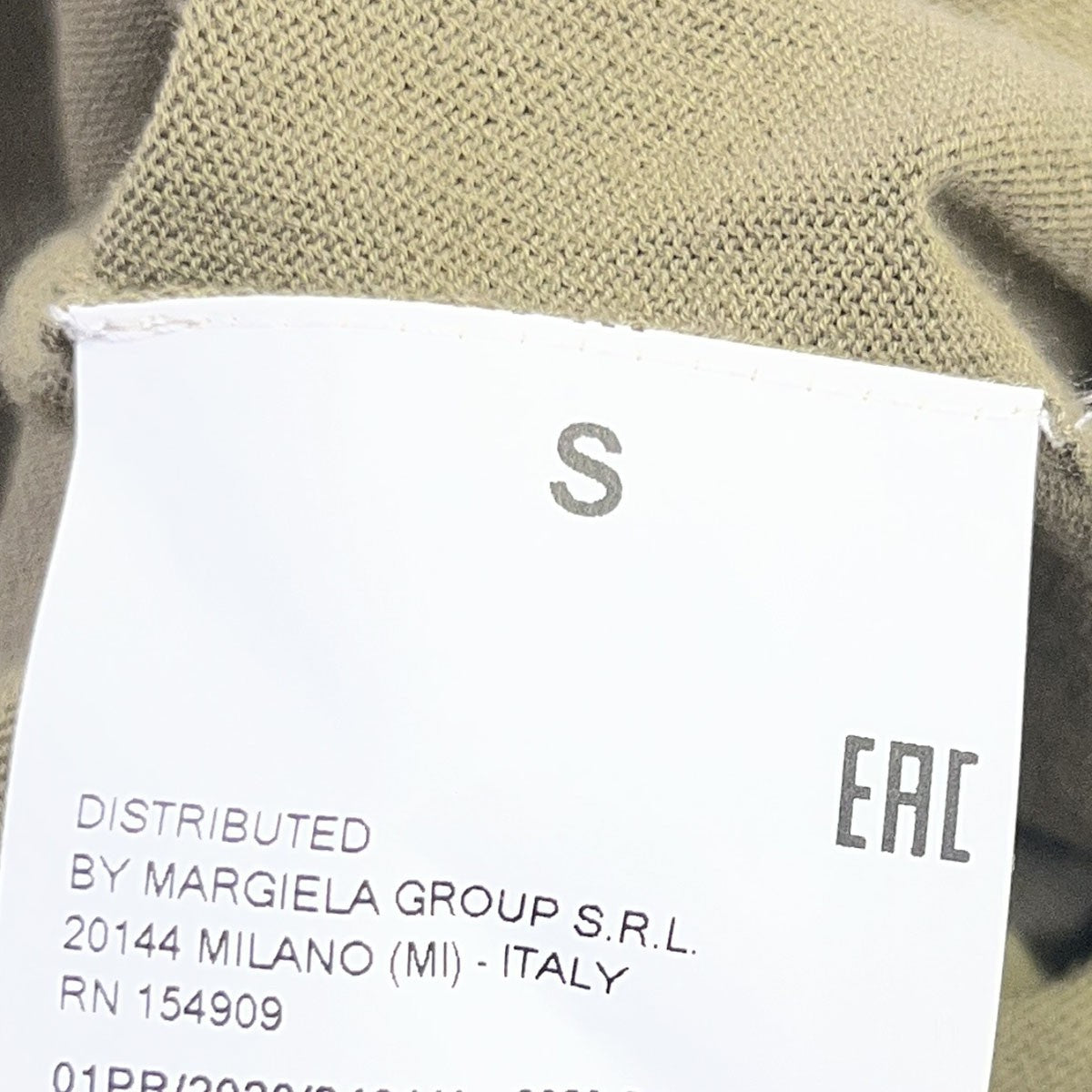 Maison Margiela クルーネックセーターS29HA0562 古着・中古-4枚目のアイテム画像