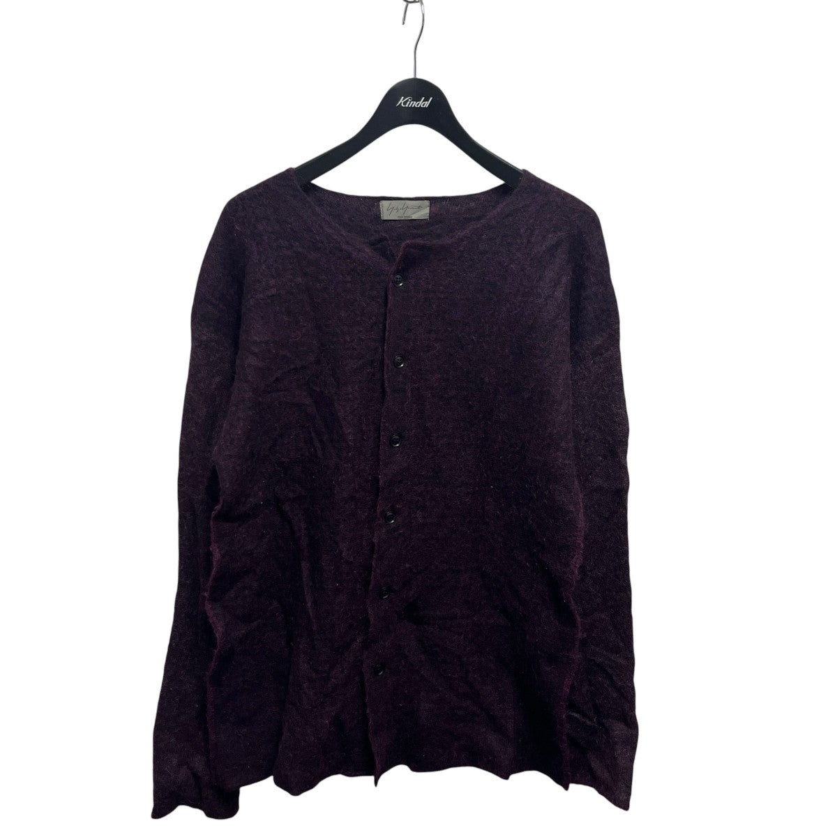 Yohji Yamamoto pour homme アルパカナイロンウールカーディガンHD-K46-184 古着・中古-1枚目のアイテム画像