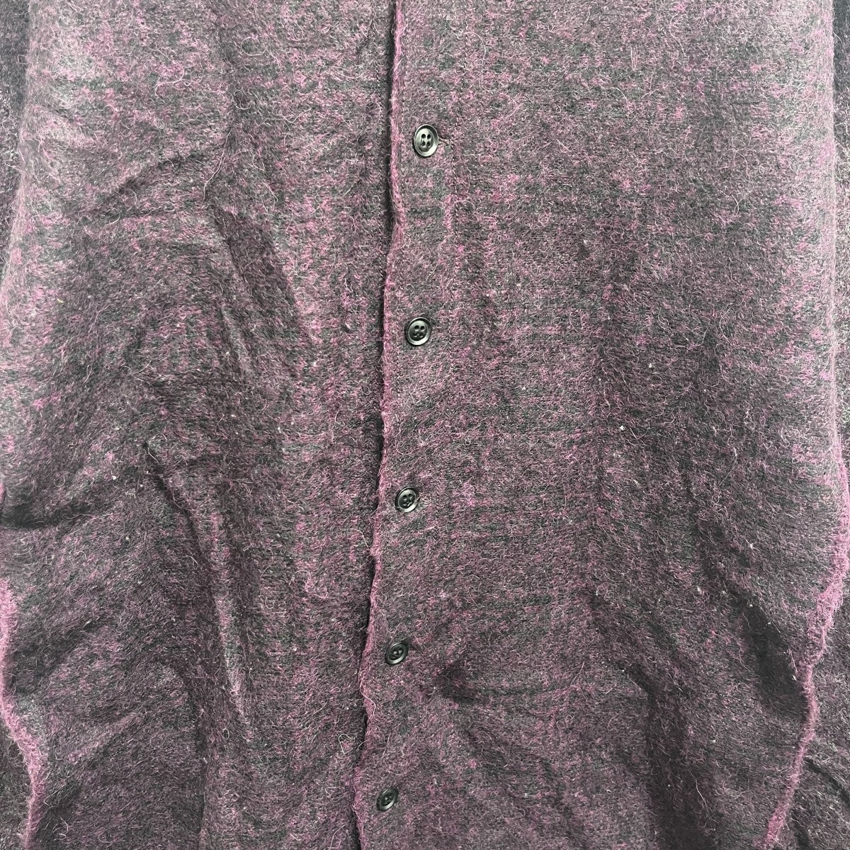 Yohji Yamamoto pour homme アルパカナイロンウールカーディガンHD-K46-184 古着・中古-3枚目のアイテム画像