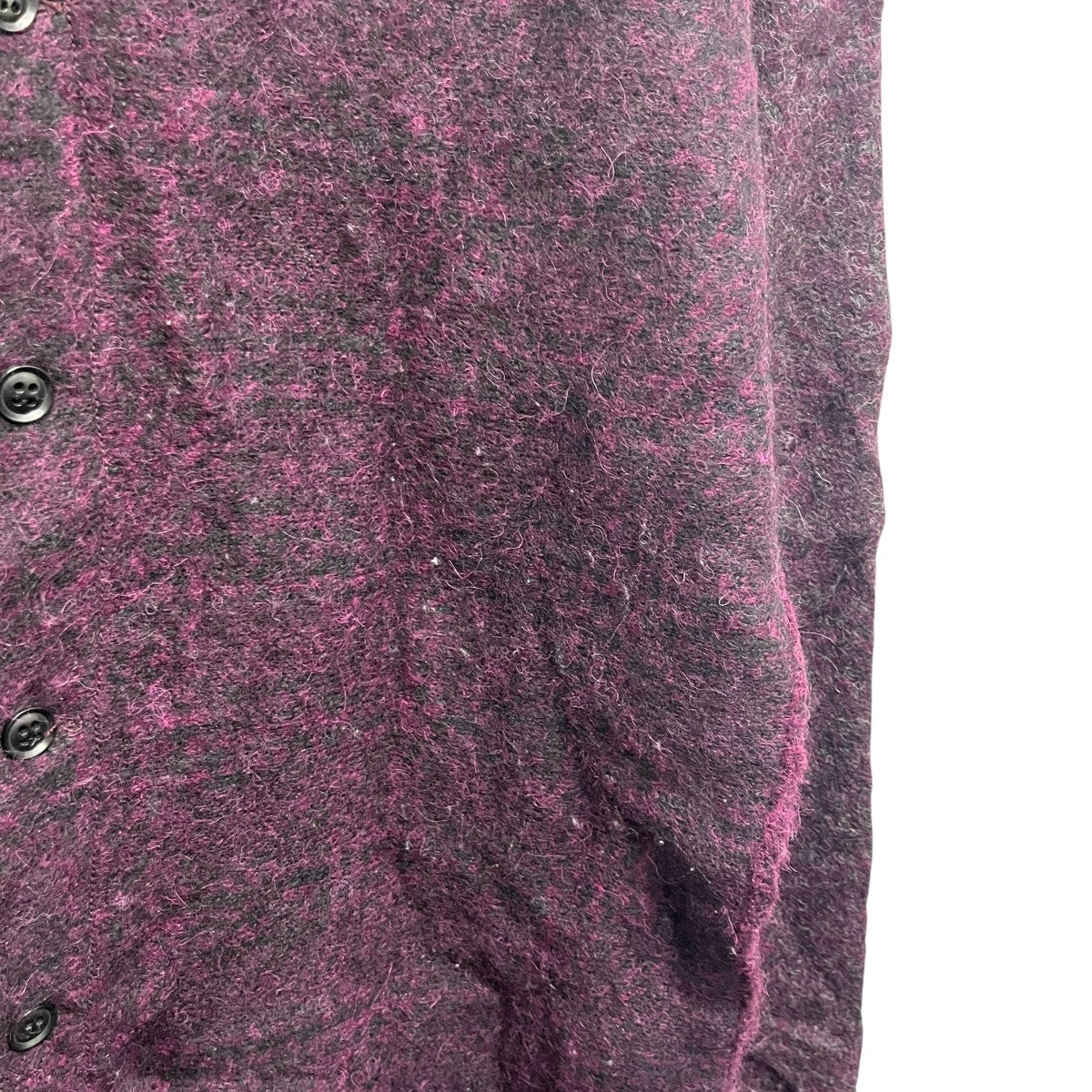 Yohji Yamamoto pour homme アルパカナイロンウールカーディガンHD-K46-184 古着・中古-4枚目のアイテム画像