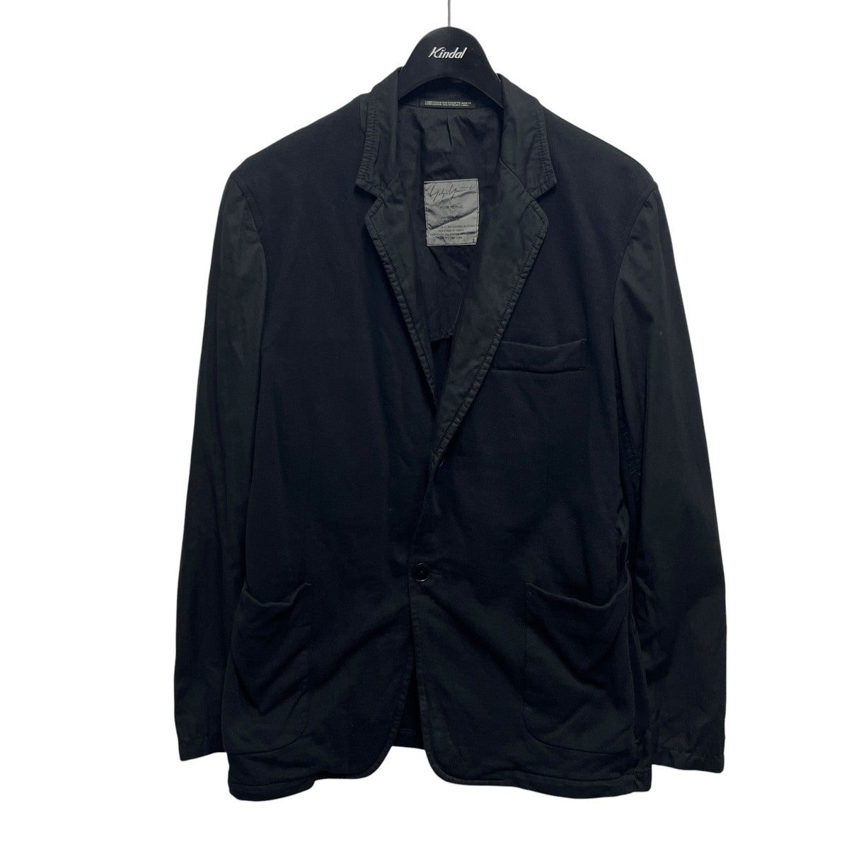 Yohji Yamamoto pour homme キリカエテーラードジャケットHB-J02-803 古着・中古-1枚目のアイテム画像