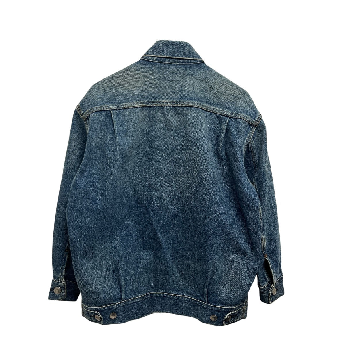 HYKE big fit デニムジャケット 古着・中古-2枚目のアイテム画像