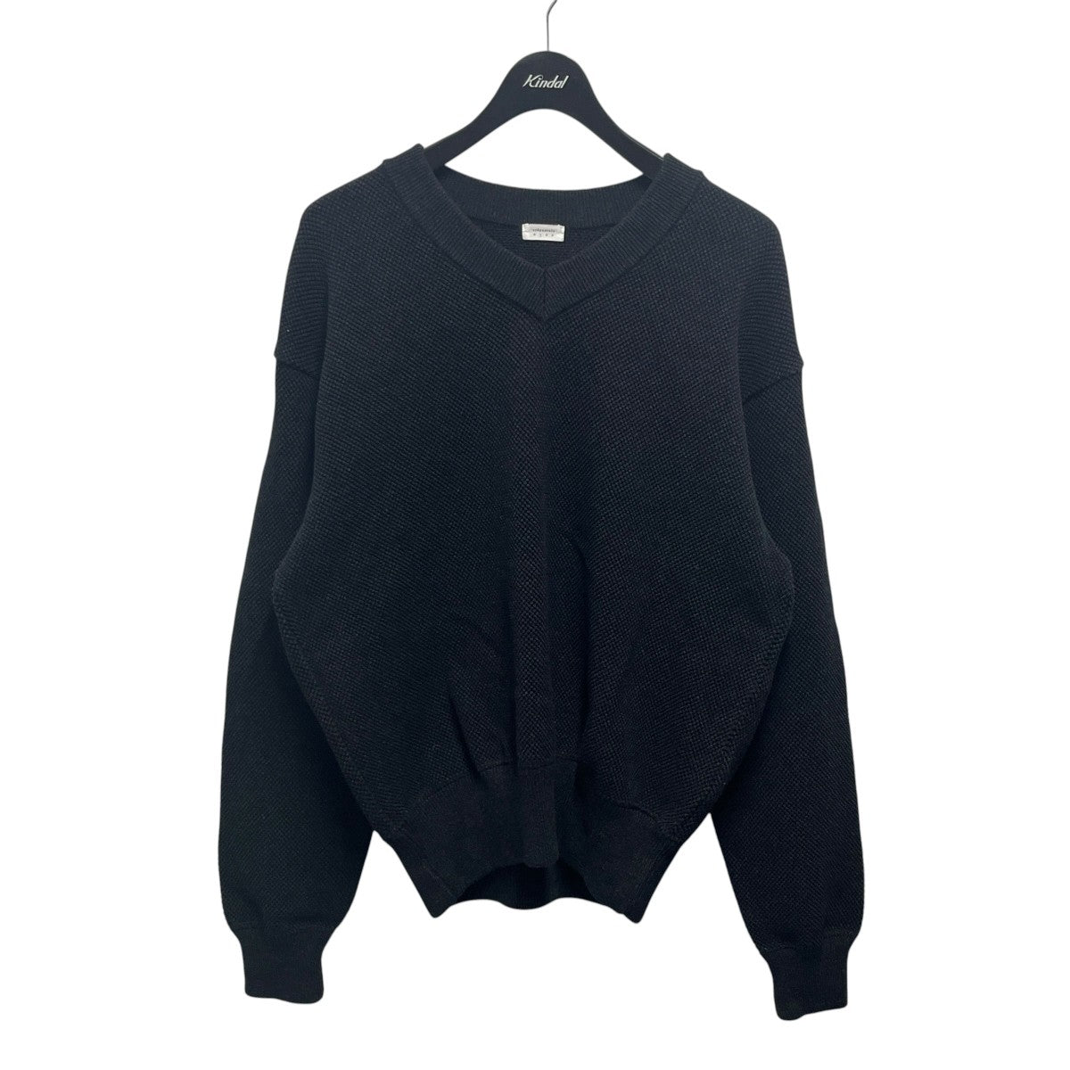Moss Stitch V Pullover2503-039