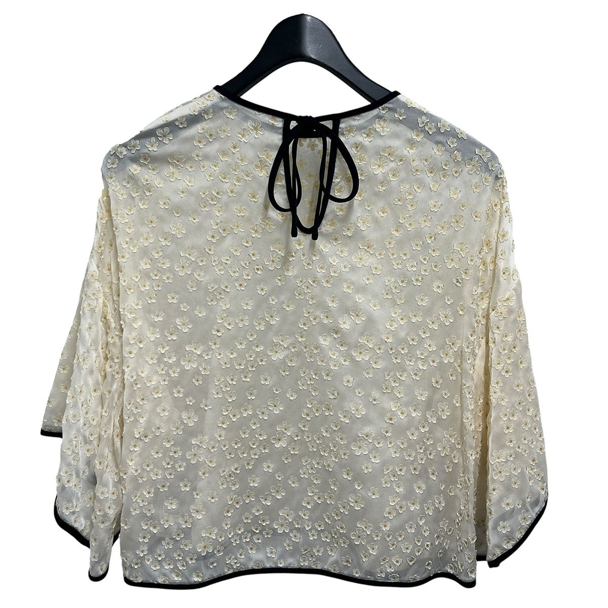 mame kurogouchi flower flare blouseMM18SS-SH006 古着・中古-2枚目のアイテム画像