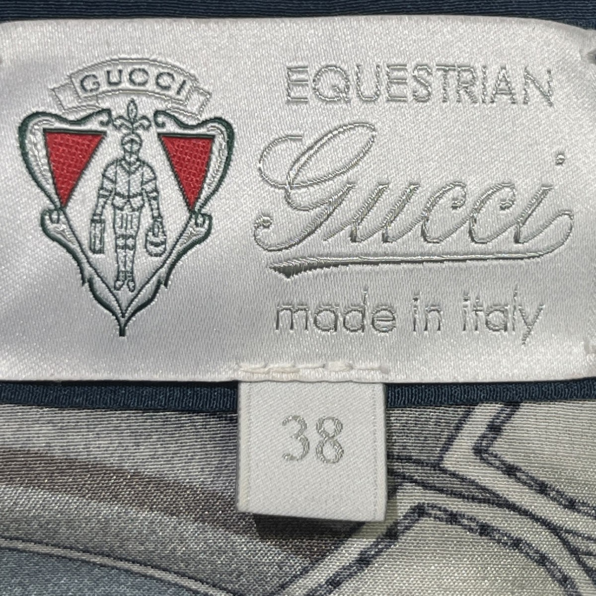 GUCCI スカーフプリントシルクブラウス390040 ZFP20 古着・中古-5枚目のアイテム画像