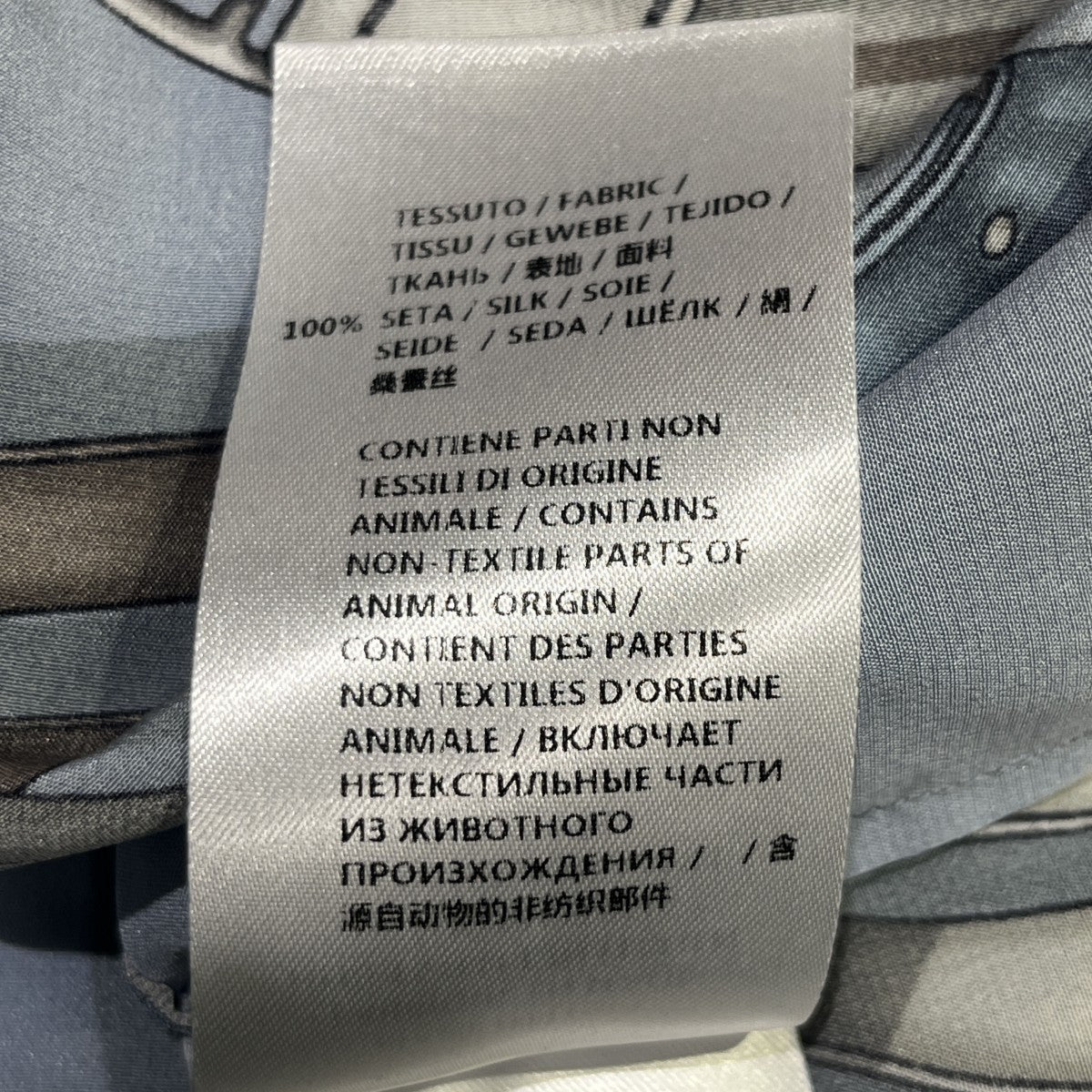 GUCCI スカーフプリントシルクブラウス390040 ZFP20 古着・中古-6枚目のアイテム画像