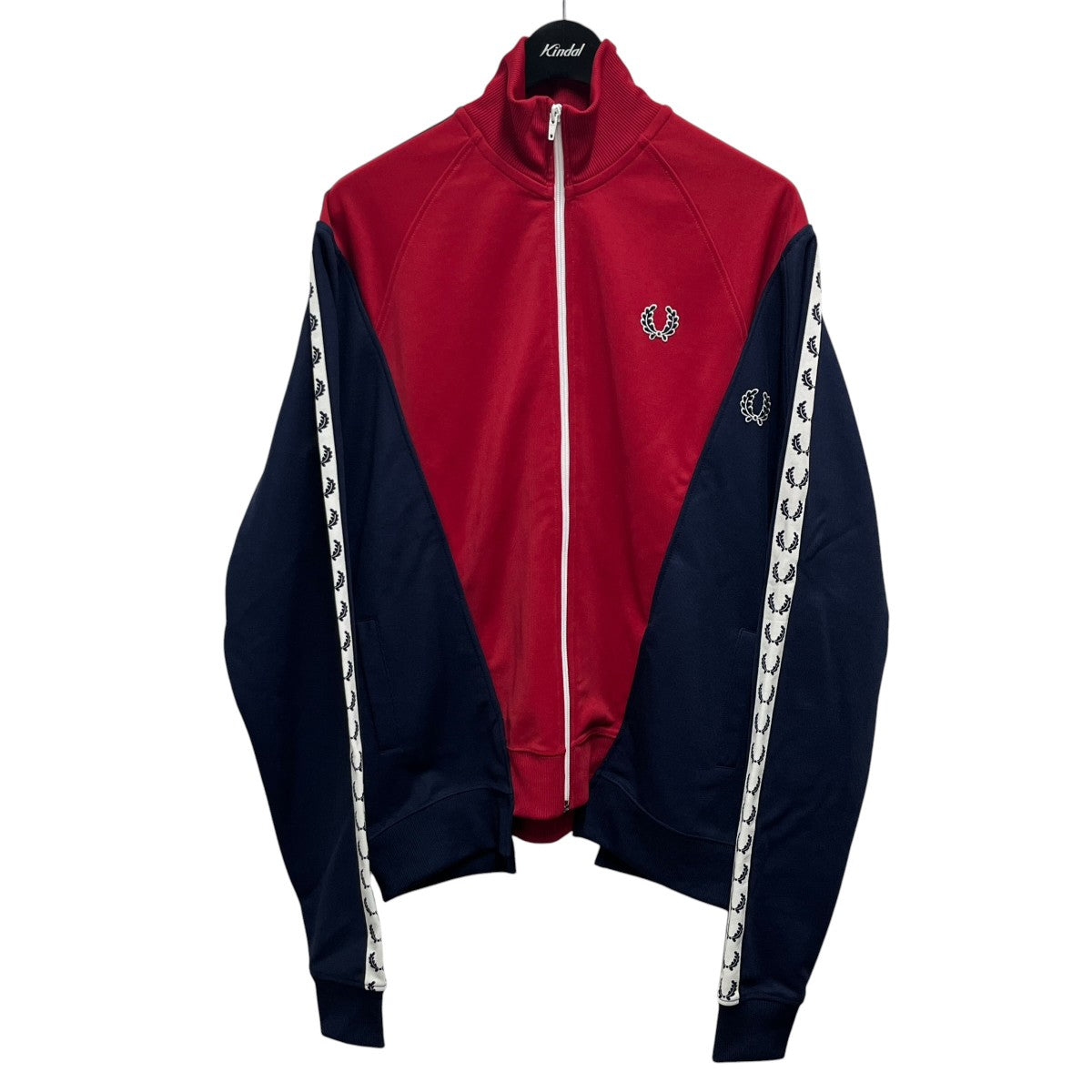 FRED PERRY×77circa バイカラー再構築トラックジャケット 古着・中古-1枚目のアイテム画像