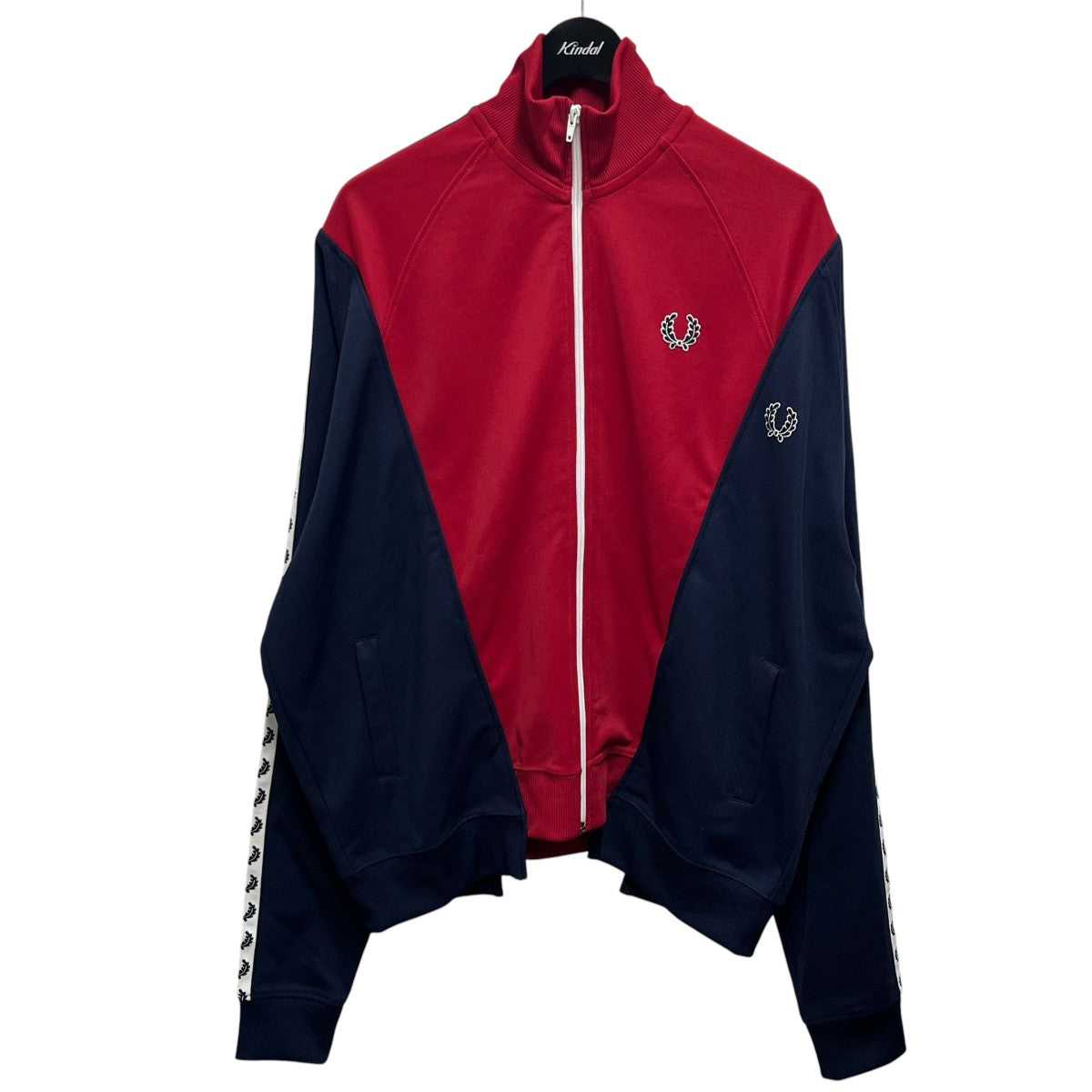 FRED PERRY×77circa バイカラー再構築トラックジャケット 古着・中古-3枚目のアイテム画像