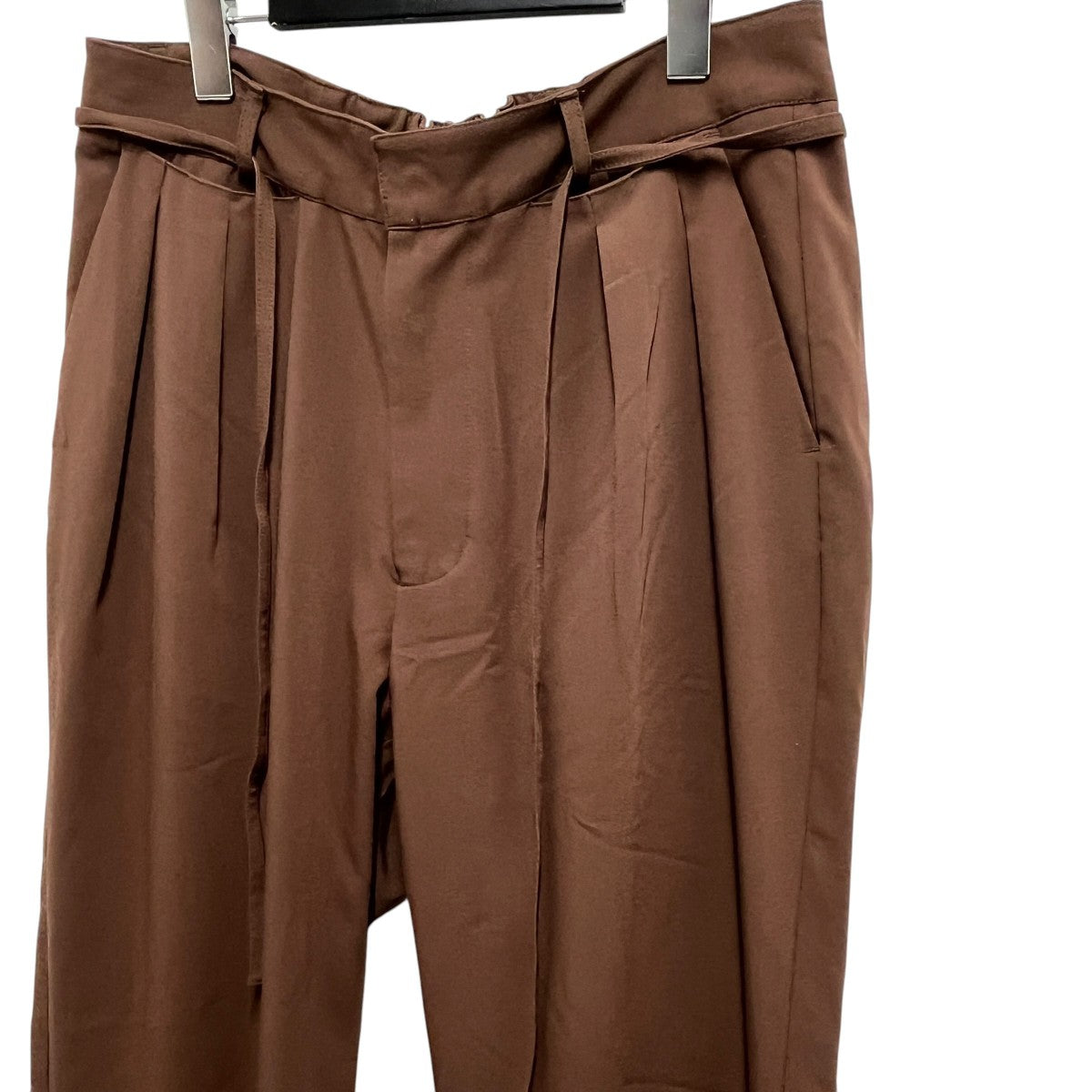 Toironier ドレープベルト付きパンツ1910009 古着・中古-3枚目のアイテム画像