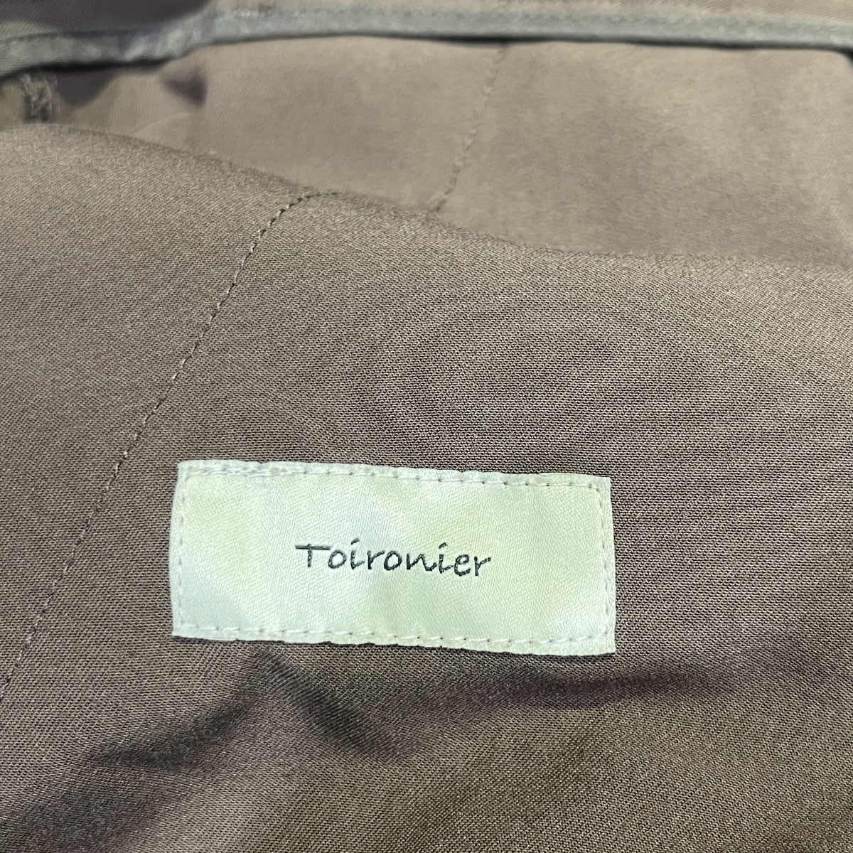 Toironier ドレープベルト付きパンツ1910009 古着・中古-5枚目のアイテム画像