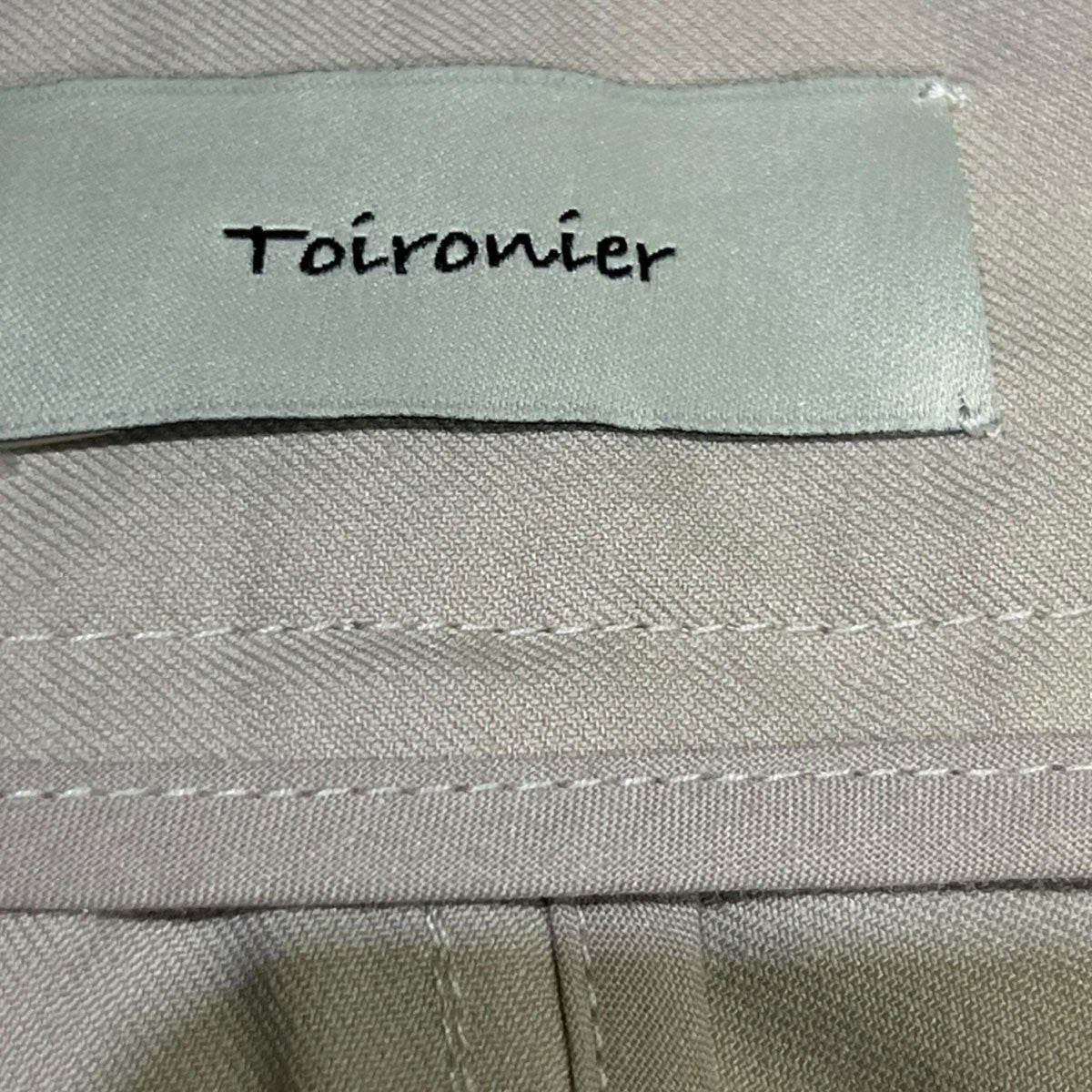 Toironier(トワロニエ) ベルトカーゴパンツ60290001 60290001 ベージュ