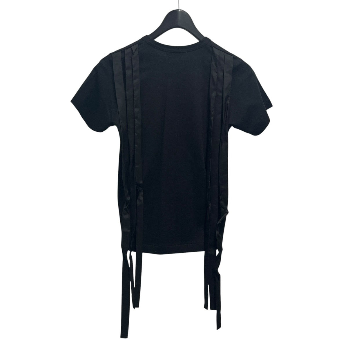 COMME des GARCONS レースアップリボンTシャツGQ-T045 古着・中古-2枚目のアイテム画像
