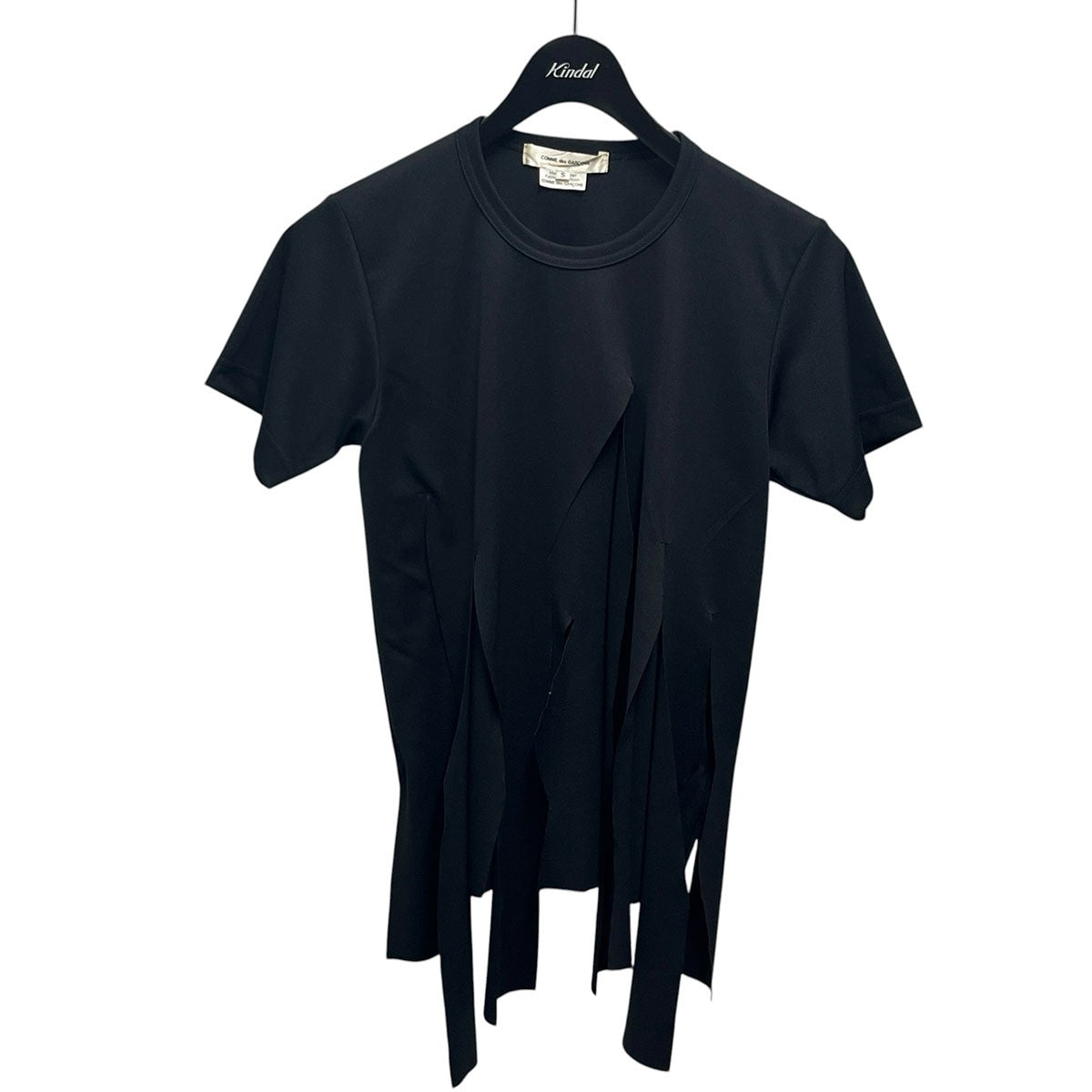 COMME des GARCONS カッティングデザインTシャツGO-T033 古着・中古-1枚目のアイテム画像