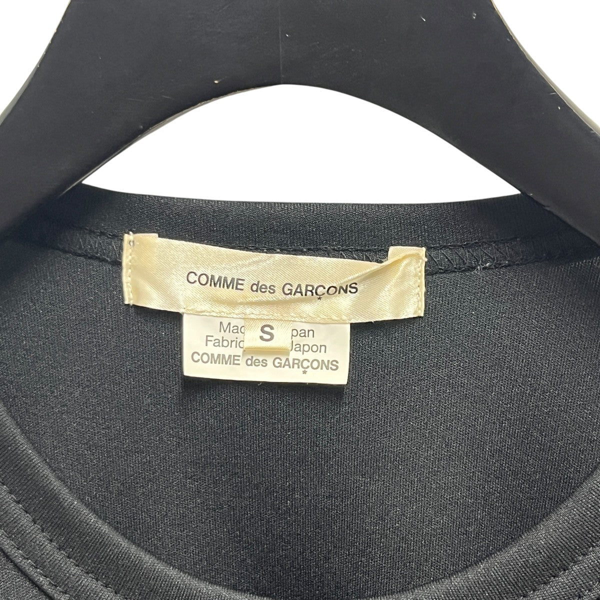 COMME des GARCONS カッティングデザインTシャツGO-T033 古着・中古-4枚目のアイテム画像