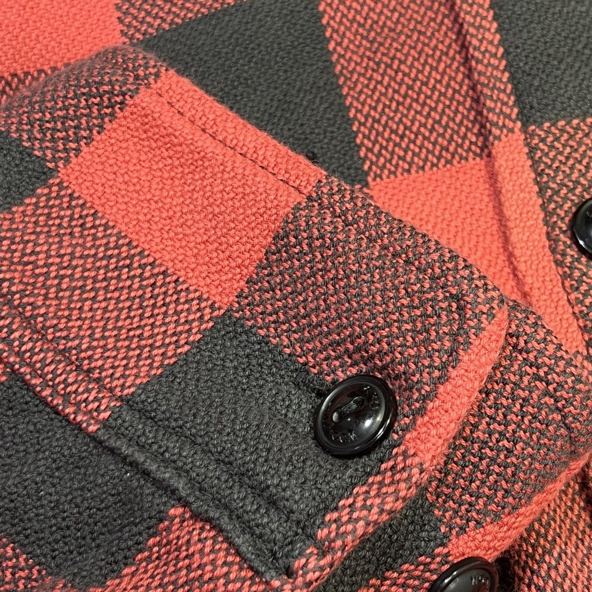 WOOLRICH LONG SLEEVE AUTHENTIC FLANNEL SHIRTWOSI0080K 古着・中古-4枚目のアイテム画像