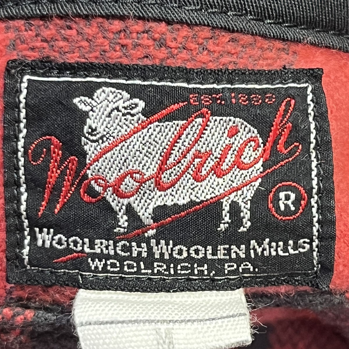 WOOLRICH LONG SLEEVE AUTHENTIC FLANNEL SHIRTWOSI0080K 古着・中古-6枚目のアイテム画像