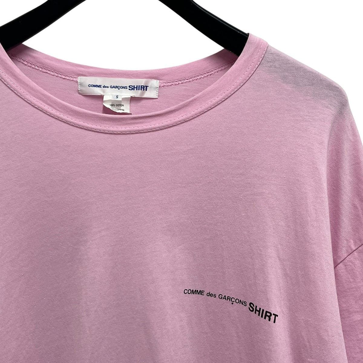 COMME des GARCONS SHIRT 25SSWIDE MODEL logoTシャツ 古着・中古-3枚目のアイテム画像