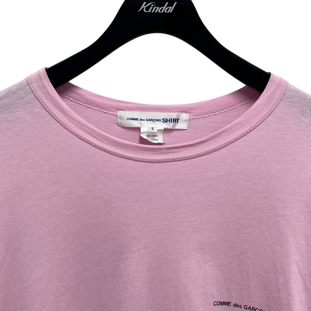 COMME des GARCONS SHIRT 25SSWIDE MODEL logoTシャツ 古着・中古-4枚目のアイテム画像