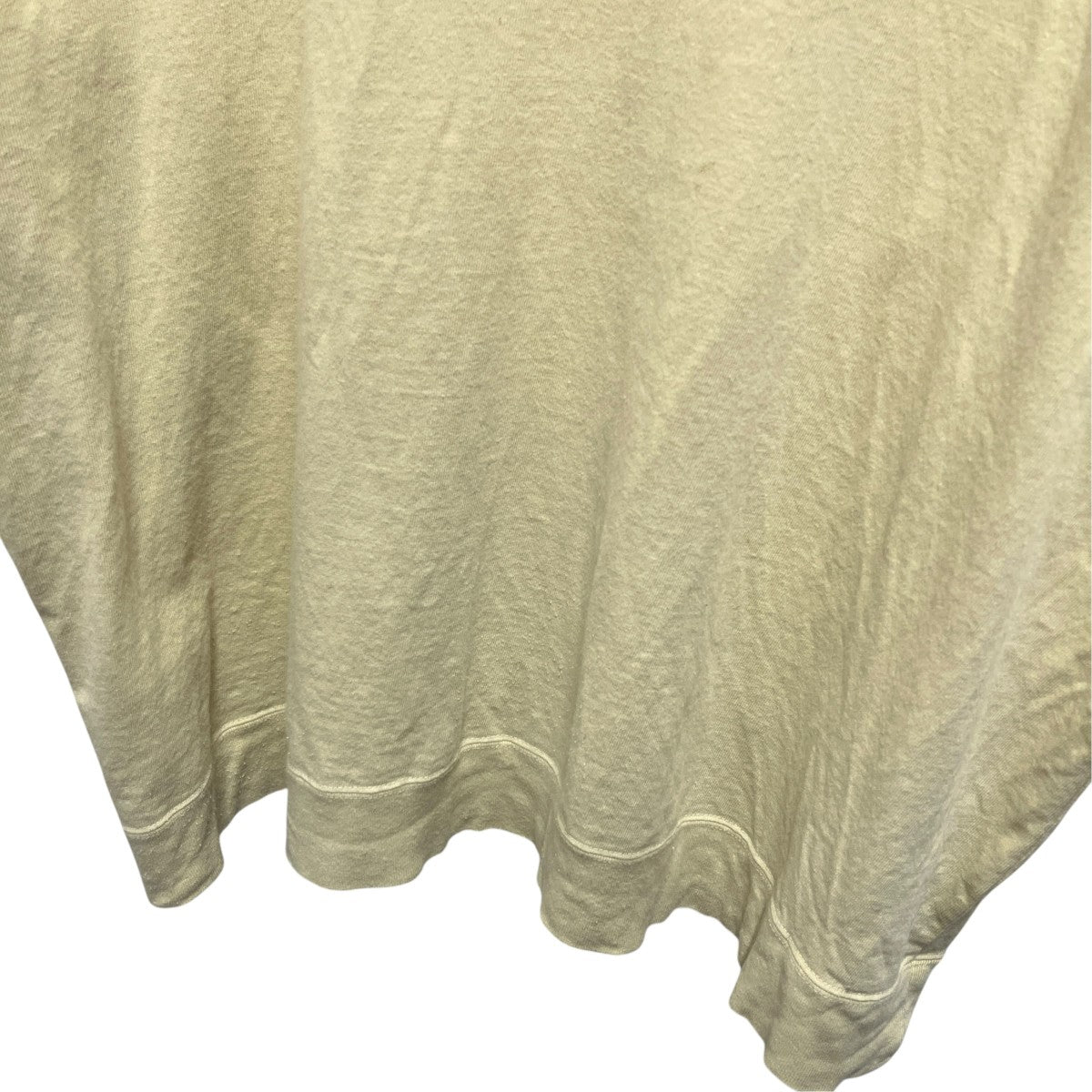 22SSコットンラグランラフサイズTEE01222-1210