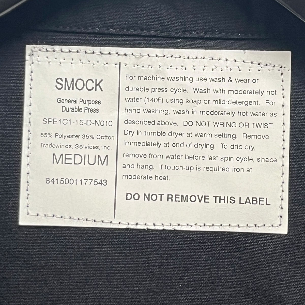 GENERAL PURPOSE SMOCK ショートスリーブ