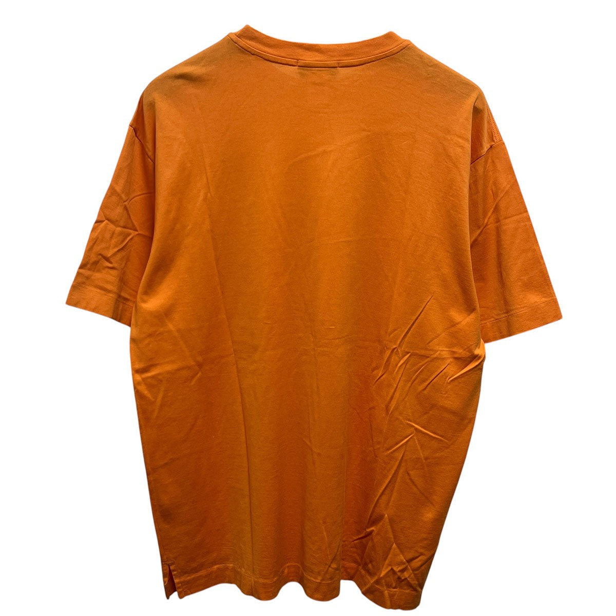 HERMES(エルメス) Hロゴ刺繍Tシャツ オレンジ サイズ L｜【公式