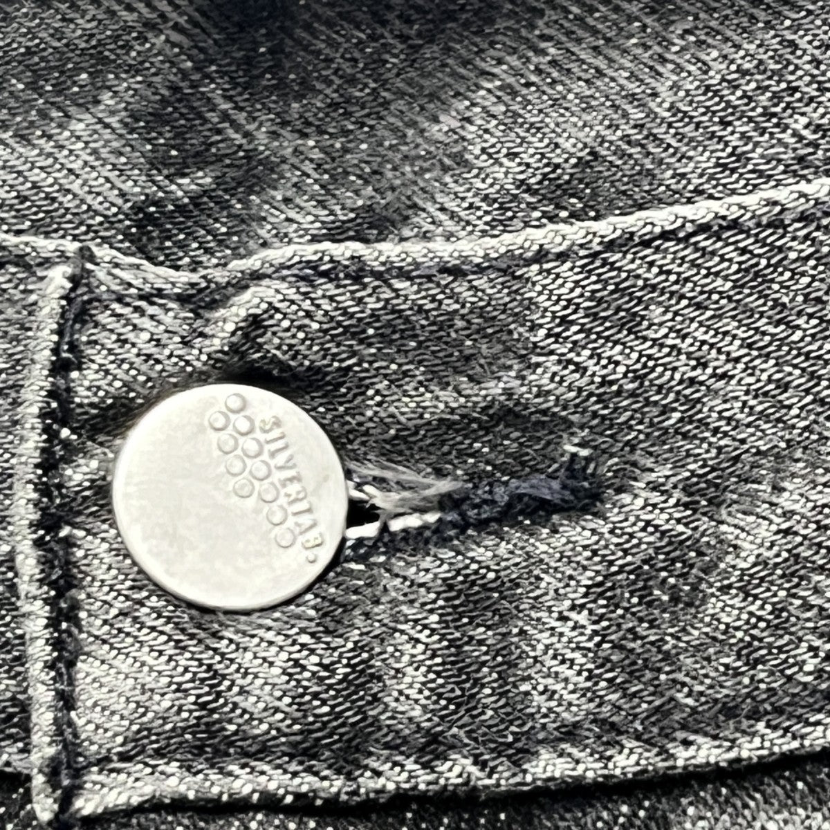SILVER TABデニムパンツ