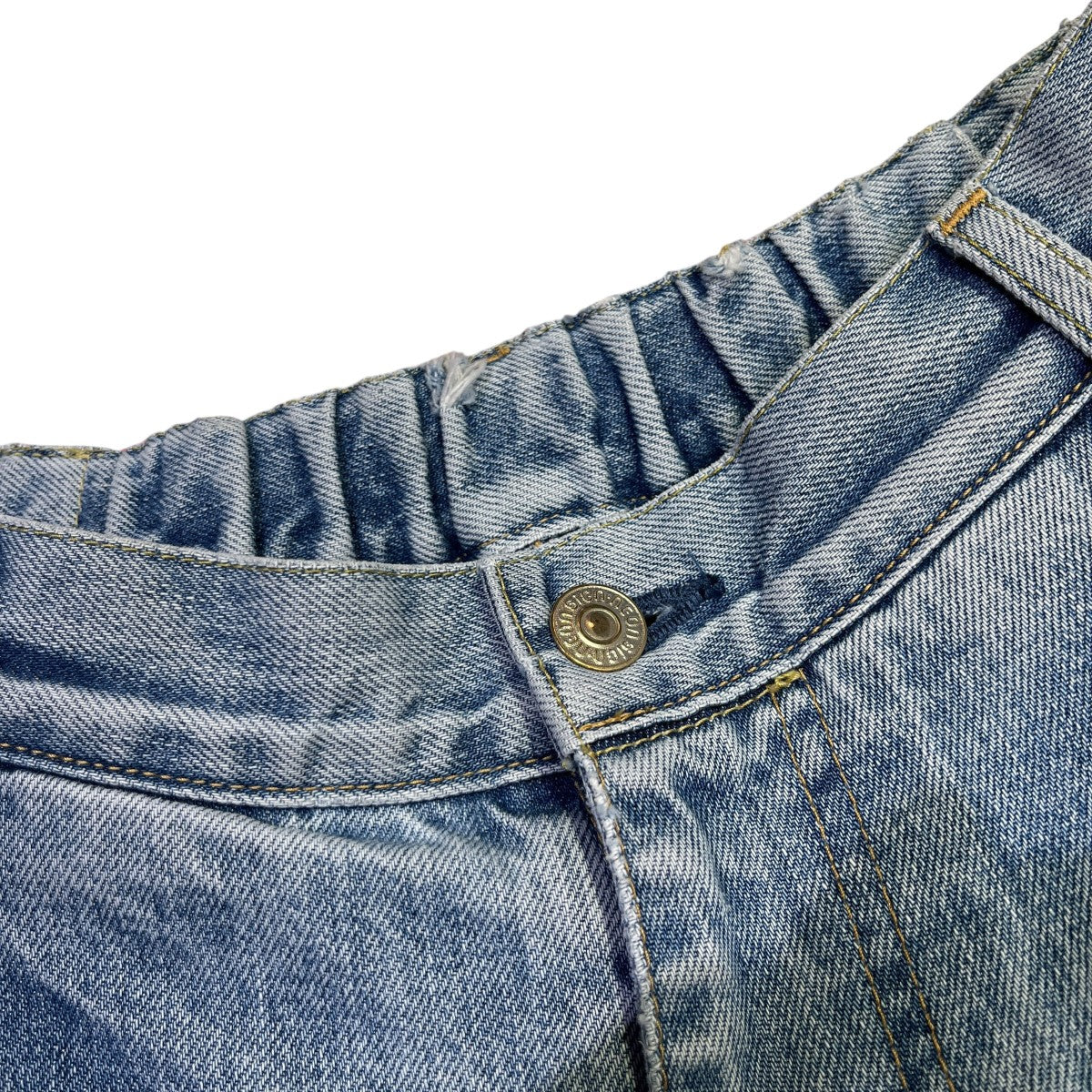 WIDE DENIM SLACKSN1519