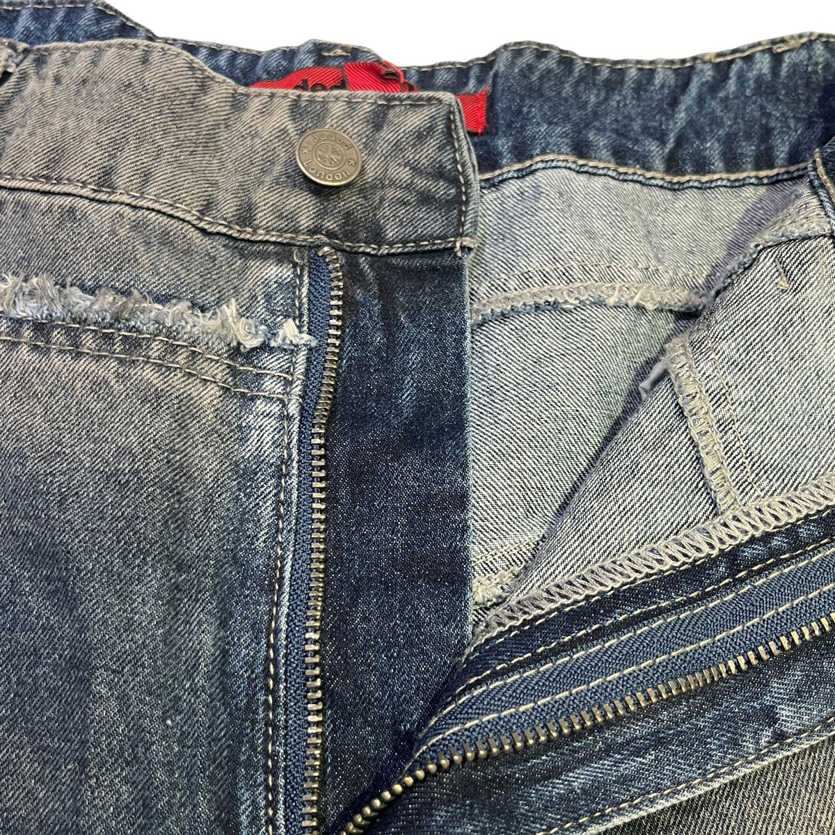 Jaded London DOUBLE WAISTBAND COLOSSUS デニムパンツ 古着・中古-4枚目のアイテム画像