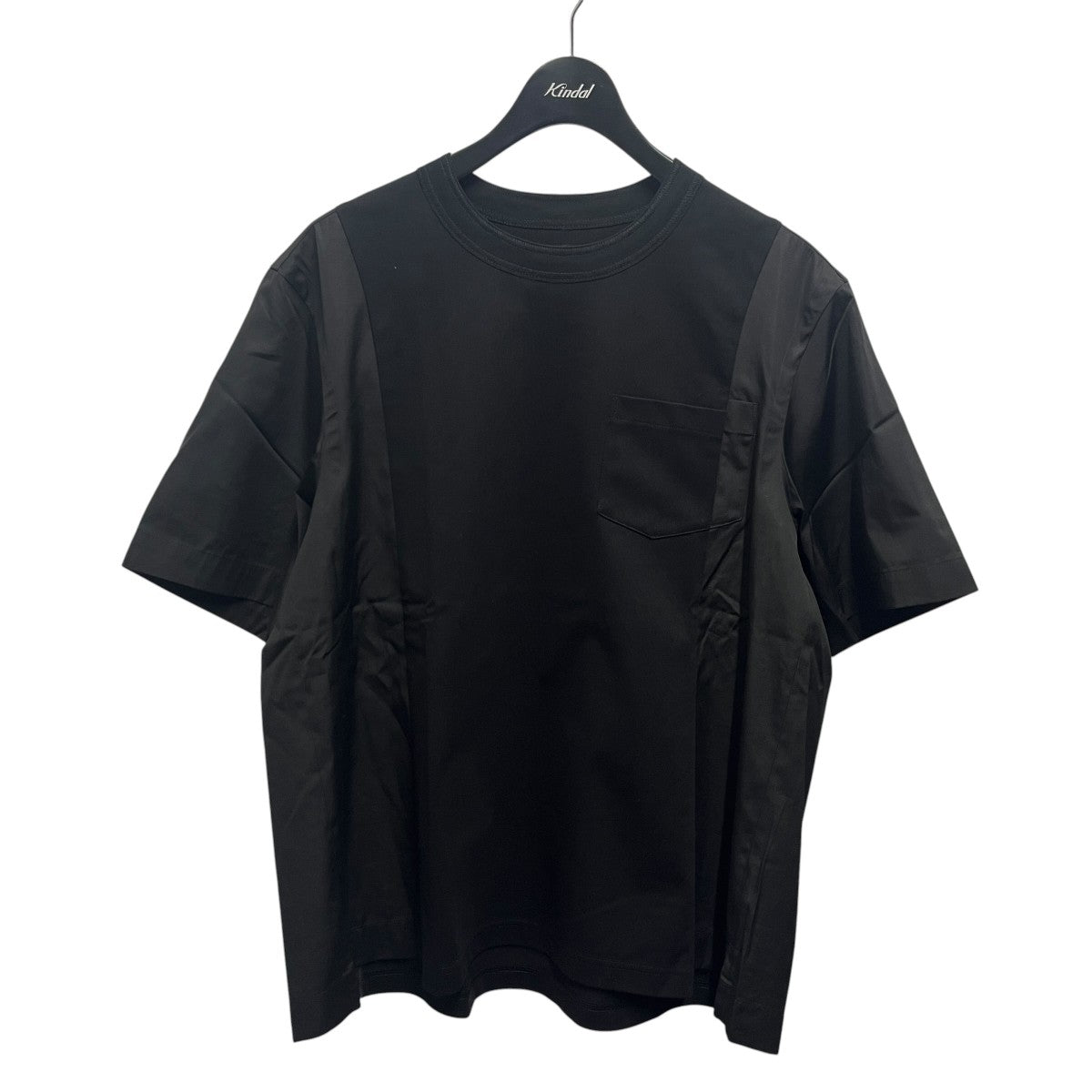 Poplin x Cotton Jersey T-Shirt25-03783M