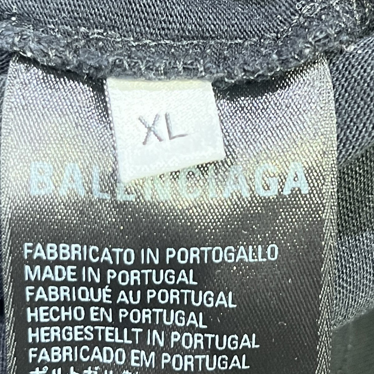 BALENCIAGA ロゴクルーネックTシャツ613969 古着・中古-6枚目のアイテム画像