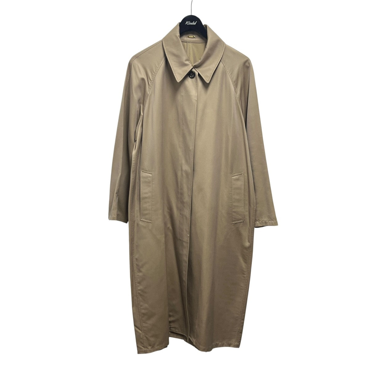 WOOLSILKギャバトレンチコート25-020-500-4040