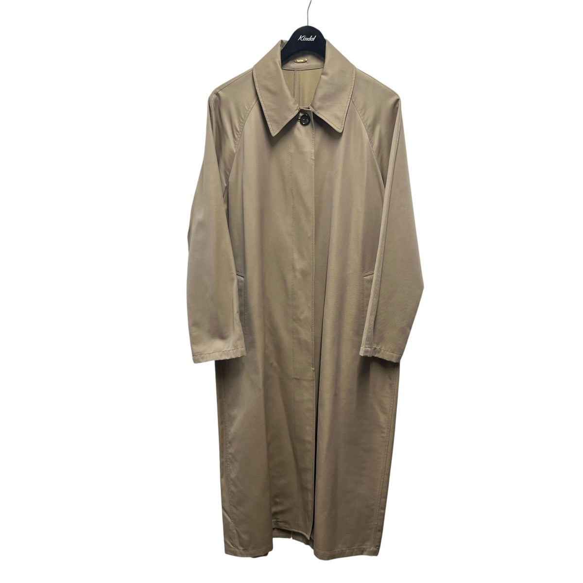WOOLSILKギャバトレンチコート25-020-500-4040