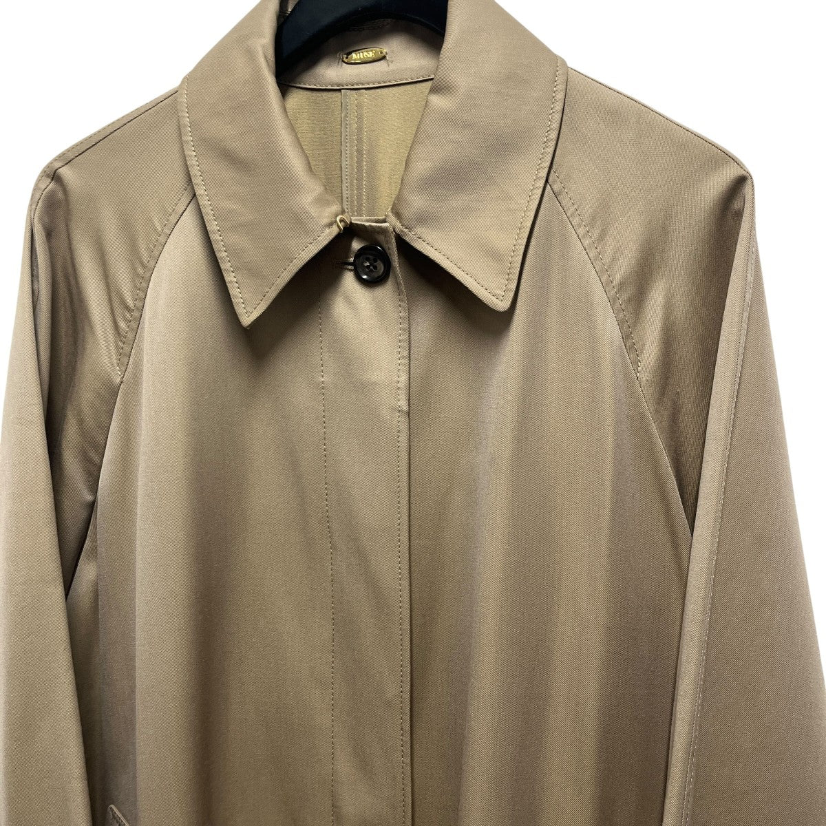 WOOLSILKギャバトレンチコート25-020-500-4040