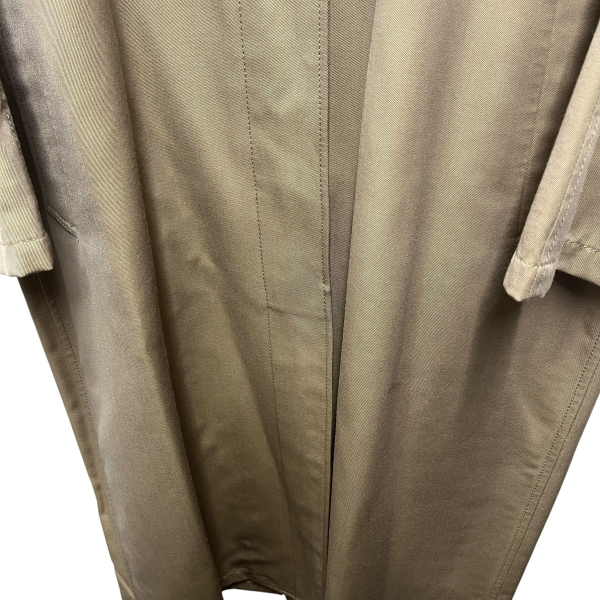 WOOLSILKギャバトレンチコート25-020-500-4040