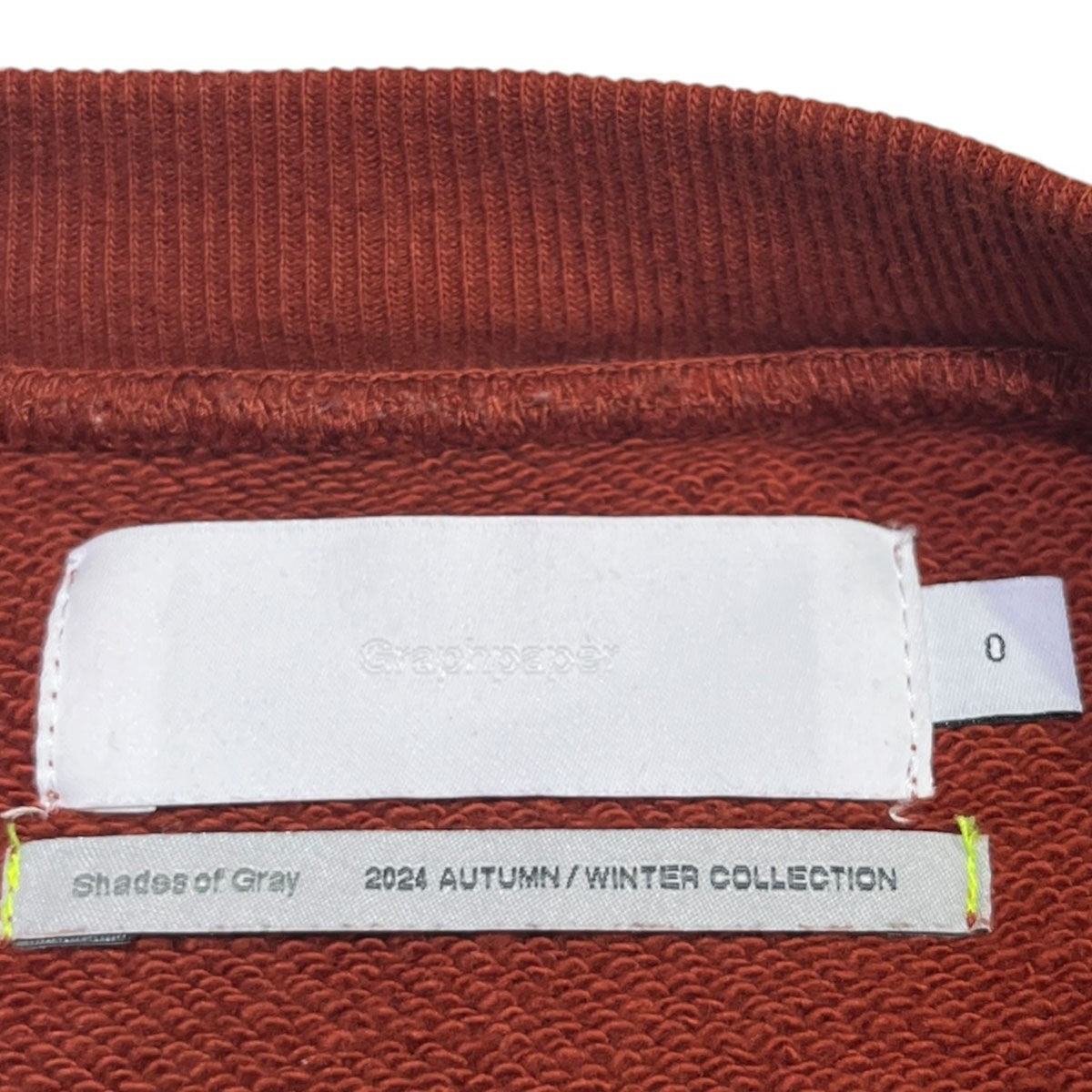 AZUMA Terry Crew Neck SweatGU243-70195C