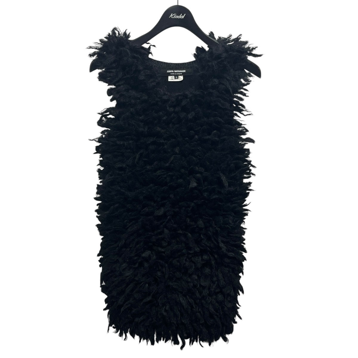 JUNYA WATANABE CDG モヘヤアルパカループニットベストJH-N001 古着・中古-1枚目のアイテム画像