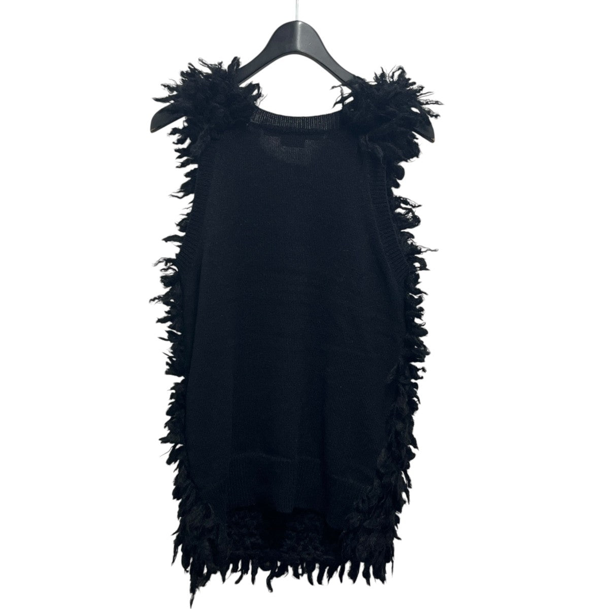 JUNYA WATANABE CDG モヘヤアルパカループニットベストJH-N001 古着・中古-2枚目のアイテム画像