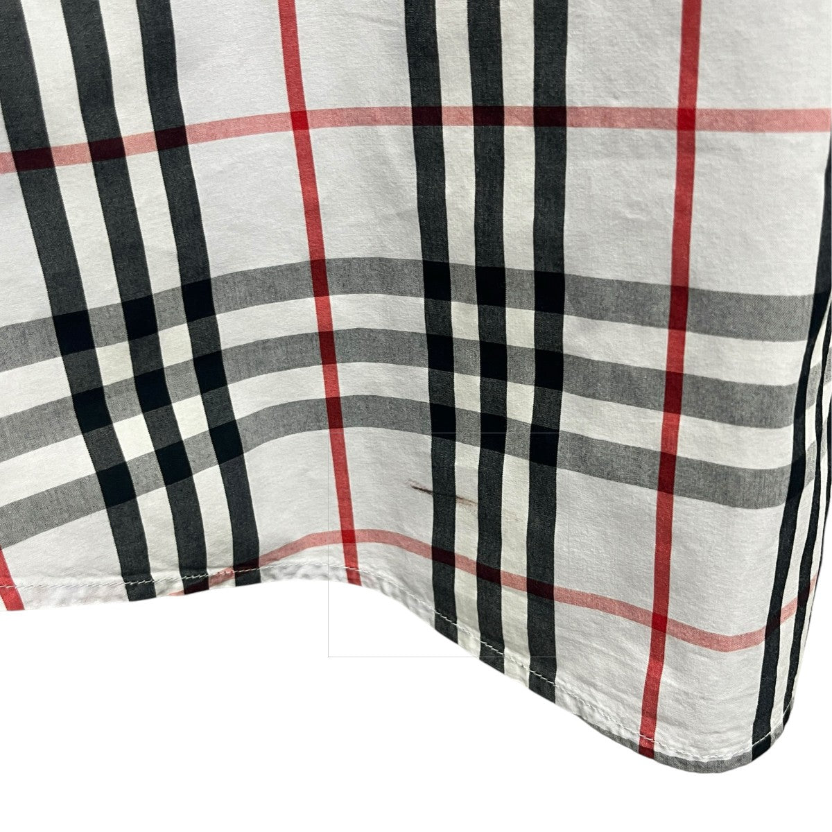 BURBERRY リカルドティッシ期ノバチェックシャツ4549275 古着・中古-4枚目のアイテム画像