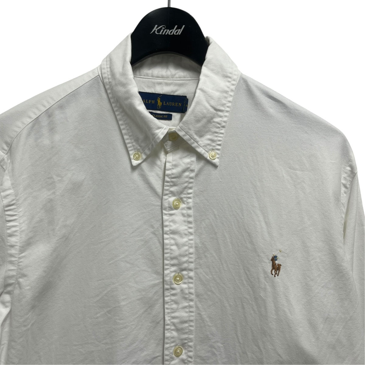 RALPH LAUREN BDポニー刺繍シャツ長袖シャツ 古着・中古-3枚目のアイテム画像