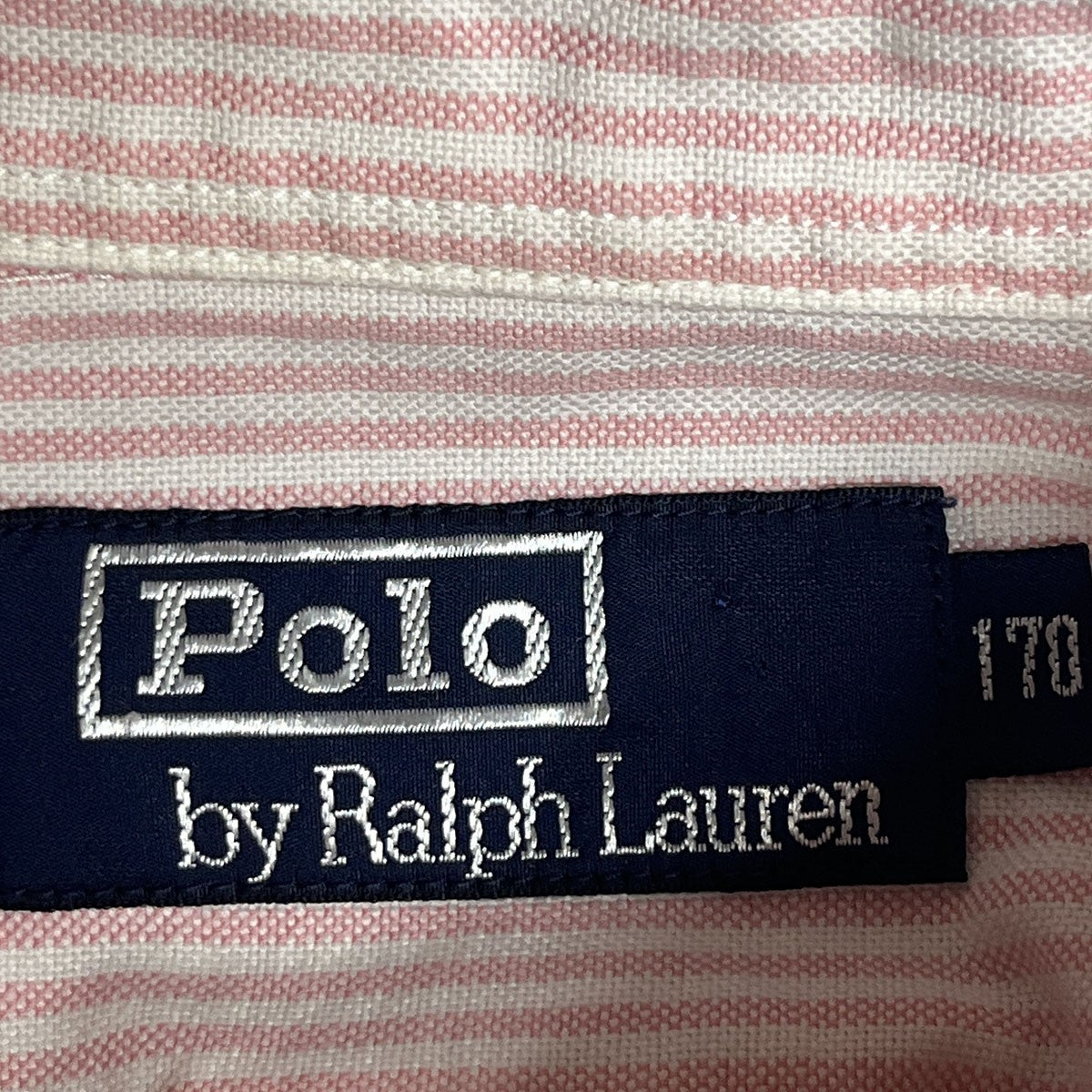 RALPH LAUREN ポニー刺繍ストライプシャツ長袖シャツ 古着・中古-4枚目のアイテム画像